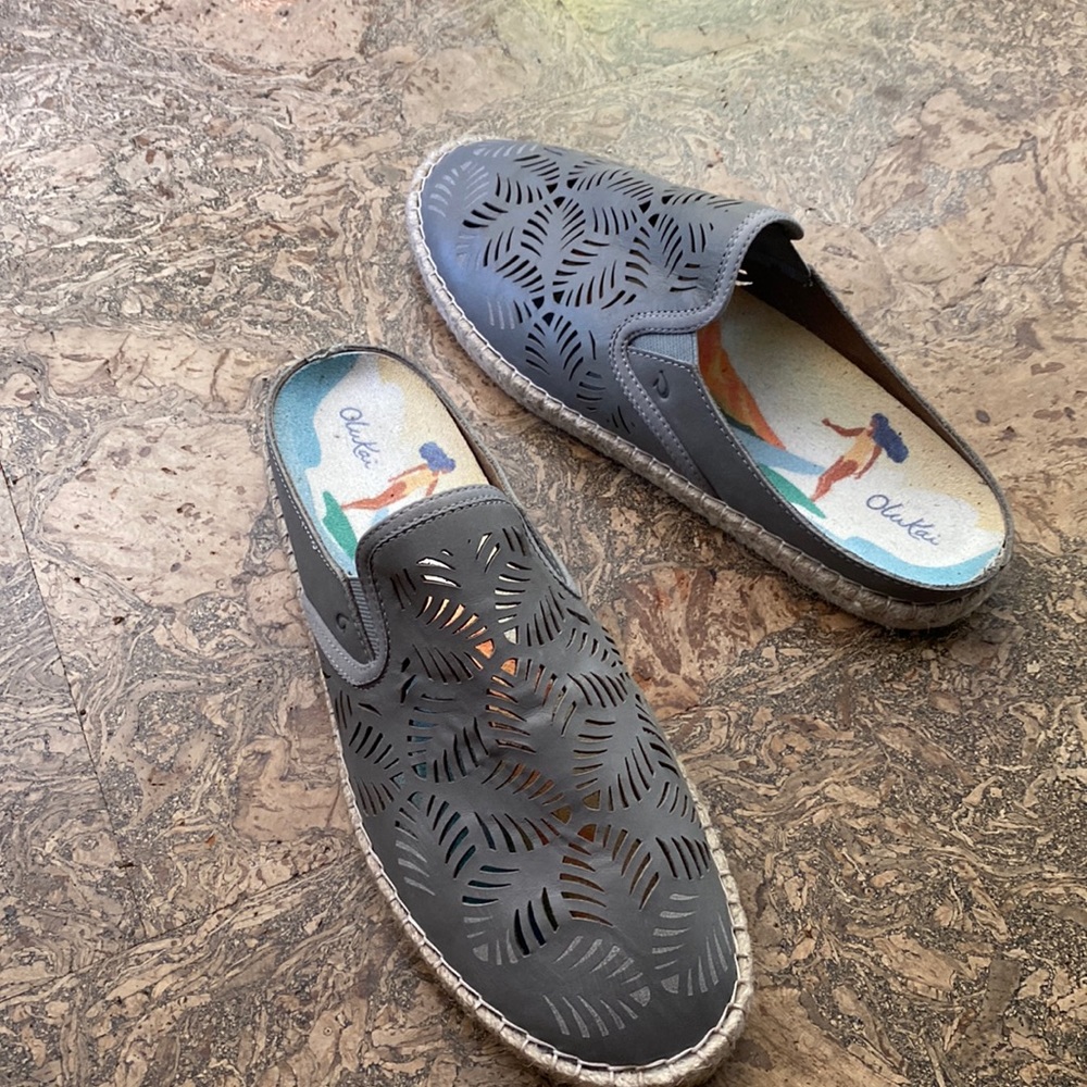 Olukai Kayla ‘Olu ‘Ili.   Espadrille Mule